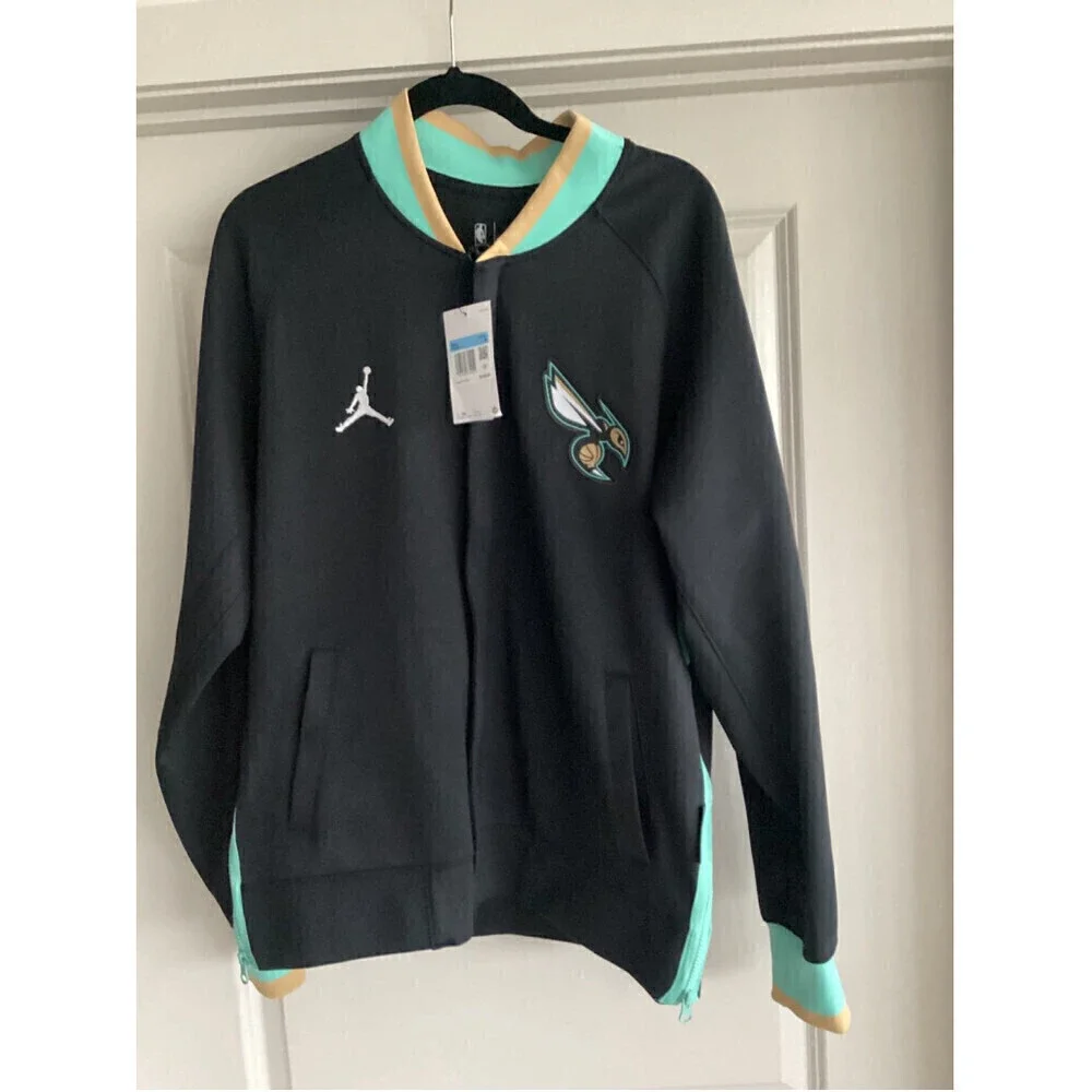 Jordan Men’s City Edition Charlotte Hornets Showtime Full Zip Jacket